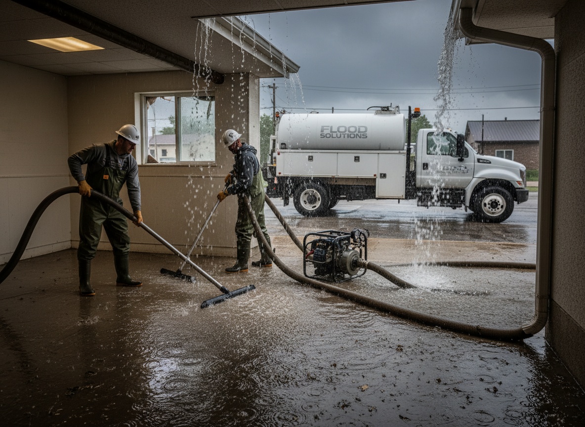Heavy Rain Water Extraction in Oshkosh