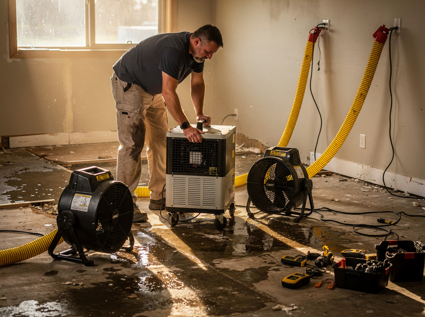 Structural Drying and Dehumidification in Oshkosh